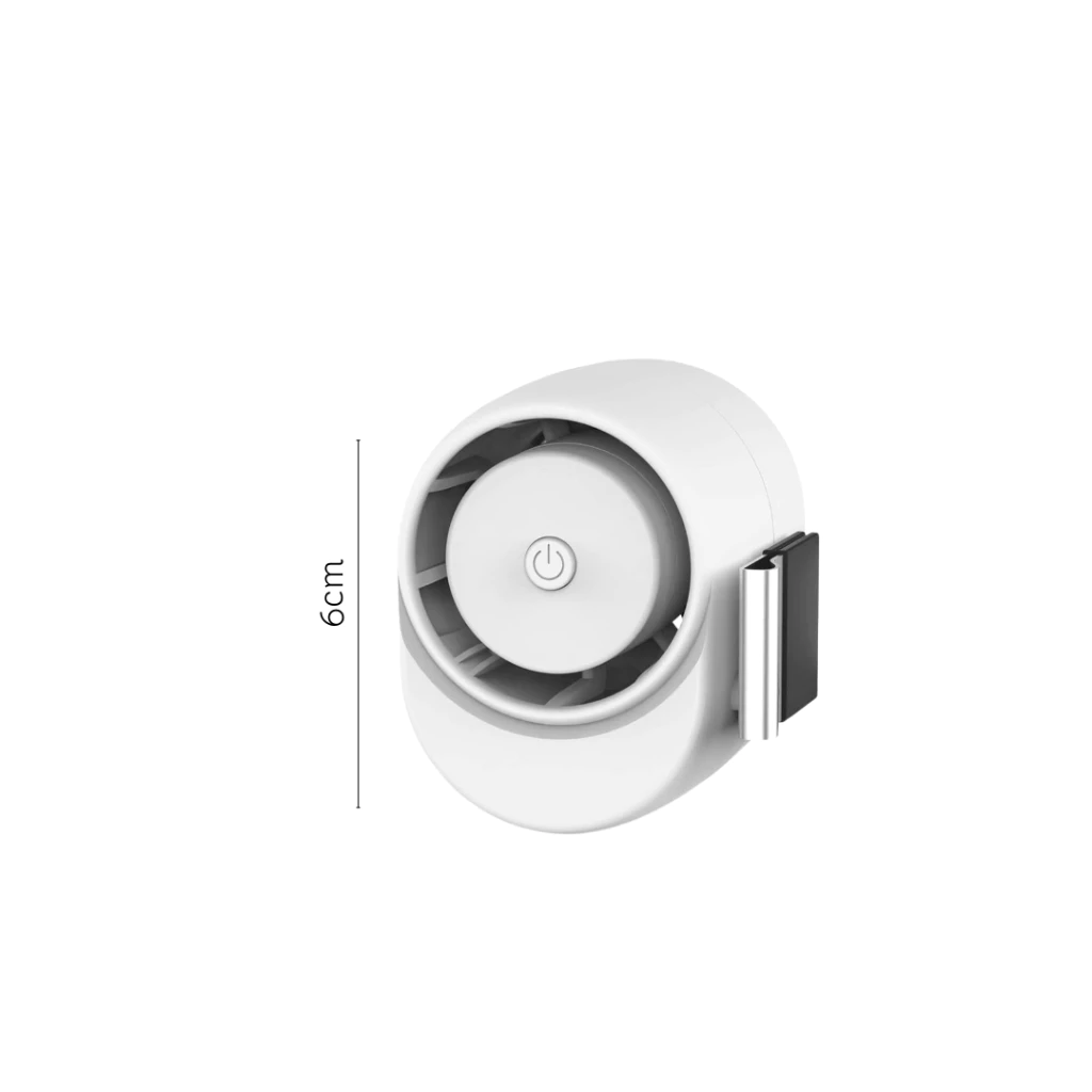 Mini Ventilador Portátil com Clip